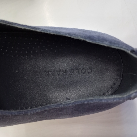 Cole Haan Blue Suede lace up Oxfords - Picture 6 of 10